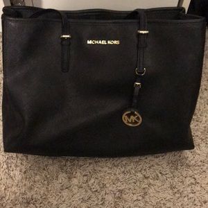 Black Michael Kors handbag